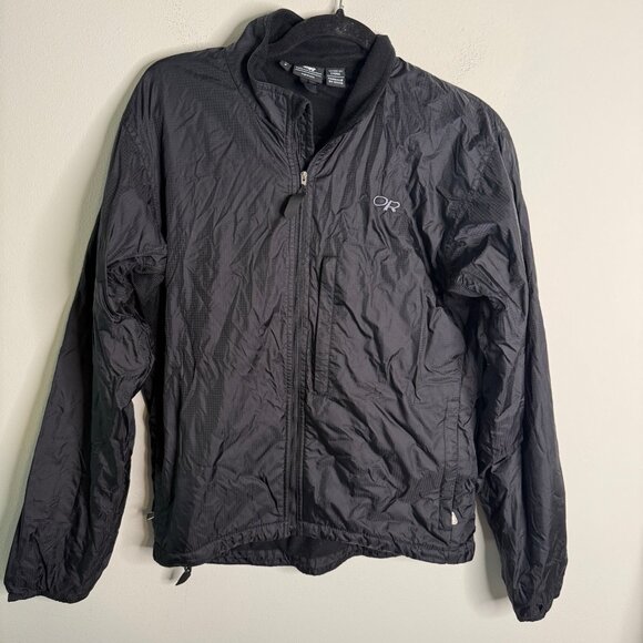 Outdoor Research Men's Black‎ Insulated Long Sleeve Rain Jacket - Size S Small - Picture 1 of 3